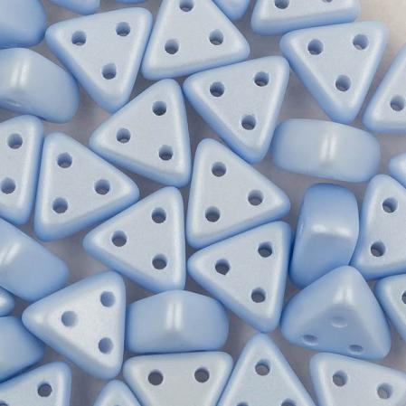 Emma beads Alabaster Pastel Blue