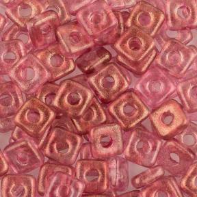 Quad Bead 4 мм Crystal GT Persian Pink