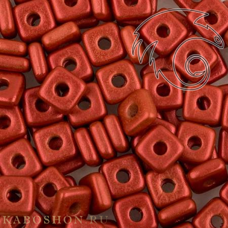 Quad Bead 4 мм Lava Red Quad-01890