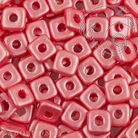 Quad Bead 4 мм Alabaster Pastel Light Coral Quad-2010-25007