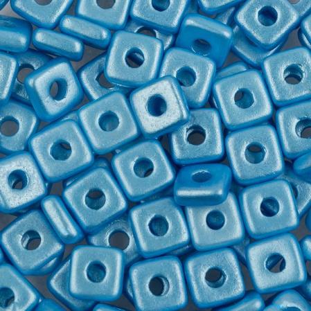 Quad Bead 4 мм Alabaster Pastel Turquoise