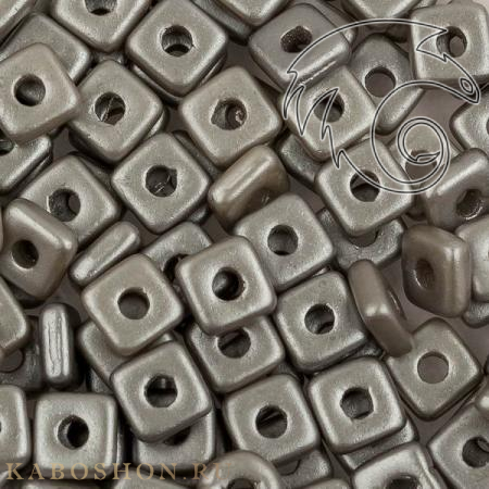 Quad Bead 4 мм Alabaster Pastel Light Grey Quad-2010-25028