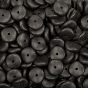 Wavelet Beads 10 мм Metallic Black