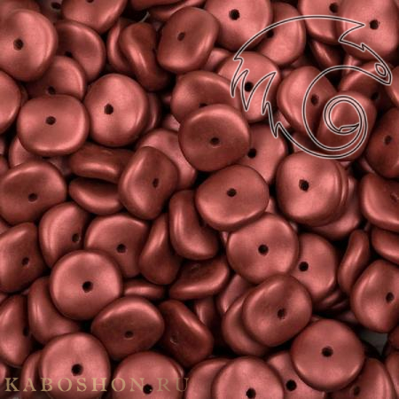 Wavelet Beads 10 мм Metallic Red WavB-29408-1