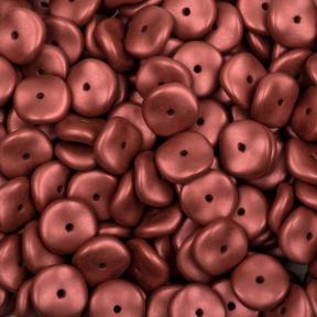 Wavelet Beads 10 мм Metallic Red (10 шт)