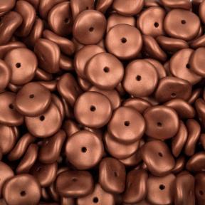 Wavelet Beads 10 мм Metallic Bronze