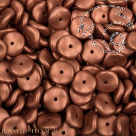 Wavelet Beads 10 мм Metallic Bronze WavB-29410-1