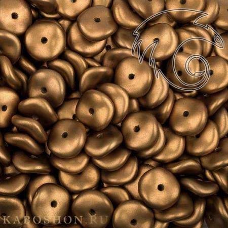 Wavelet Beads 10 мм Metallic Brass (10 шт) WavB-29415