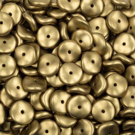 Wavelet Beads 10 мм Metallic Olivine (10 шт)