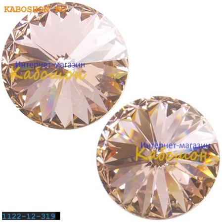Swarovski Rivoli ss 47 (10,5 мм) Vintage Rose