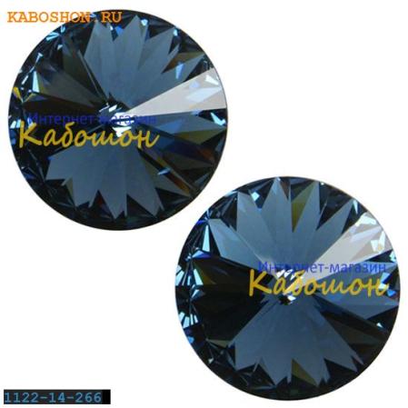 Swarovski Rivoli ss 47 (10,5 мм) Denim Blue