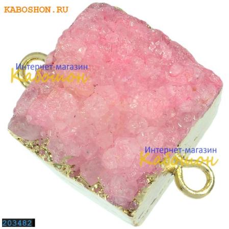 Подвеска-коннектор из тонированного кварца