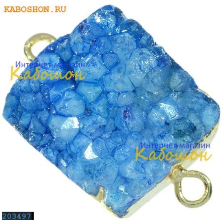Подвеска-коннектор из тонированного кварца