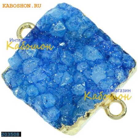 Подвеска-коннектор из тонированного кварца
