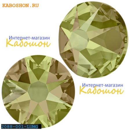Swarovski Xirius Rose (no HF) ss 34 Crystal Luminous Green