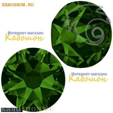 Swarovski Xirius Rose (no HF) ss 30 Dark Moss Green 2088-ss30-260