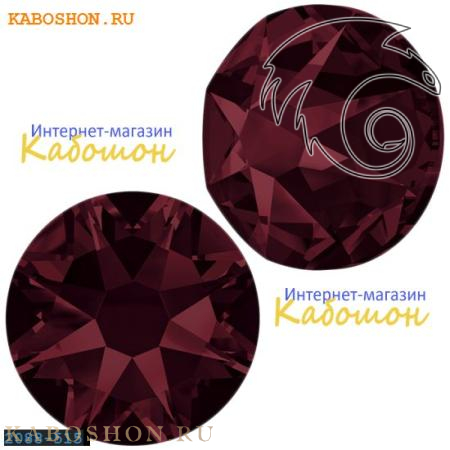 Swarovski Xirius Rose (no HF) ss30 Burgundy 2088-ss30-515