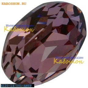 Swarovski Oval Fancy stone 14x10 мм Crystal Antique Pink