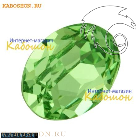 Swarovski Oval Fancy stone 14x10 мм Peridot 4120-14-214