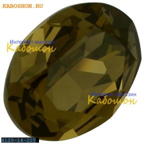 Swarovski Oval Fancy stone 14x10 мм Smoky Quartz