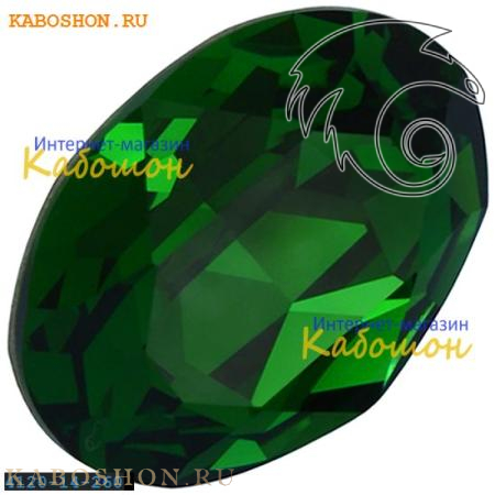 Swarovski Oval Fancy stone 14х10 мм Dark Moss Green 4120-14-260