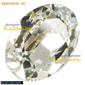 Swarovski Oval Fancy stone 18x13 мм Crystal