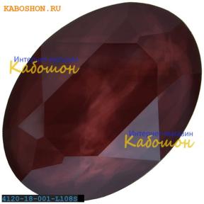 Swarovski Oval Fancy stone 18х13 мм Crystal Dark Red