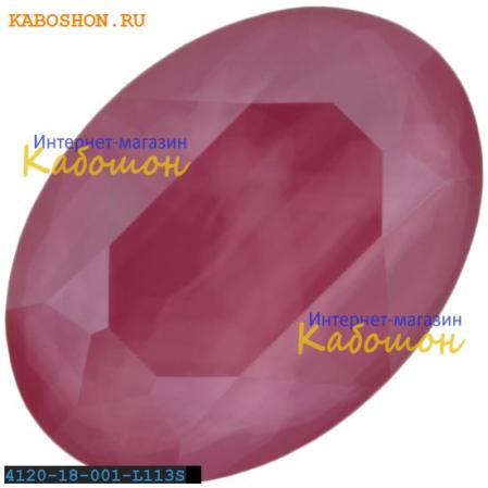 Swarovski Oval Fancy stone 18х13 мм Crystal Peony Pink