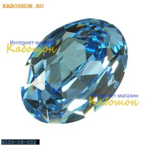 Swarovski Oval Fancy stone 18x13 мм Aquamarine