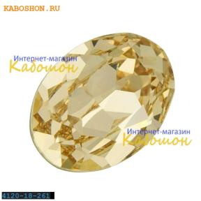 Swarovski Fancy stone 18x13 мм Lt.Silk