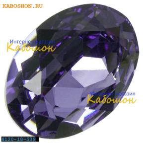 Swarovski Fancy stone 18х13 мм Tanzanite