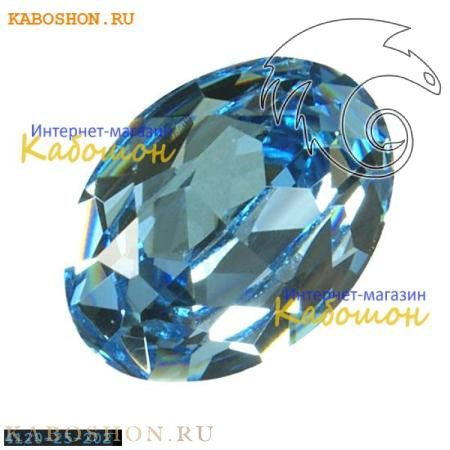 Swarovski Fancy stone 25x18 мм Aquamarine 4120-25-202
