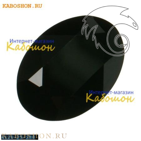Swarovski Fancy stone 18х13 мм Jet 4120-18-280
