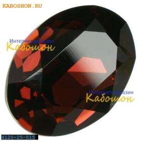 Swarovski Fancy stone 25x18 мм Burgundy