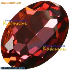 Swarovski Fancy stone 30x22 мм Crystal Antique Pink