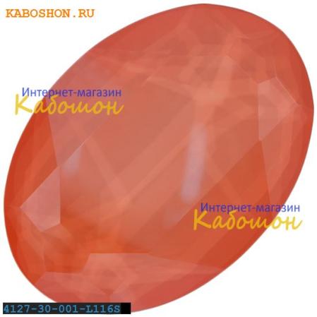 Swarovski Oval Fancy stone 30х22 мм Crystal Light Coral