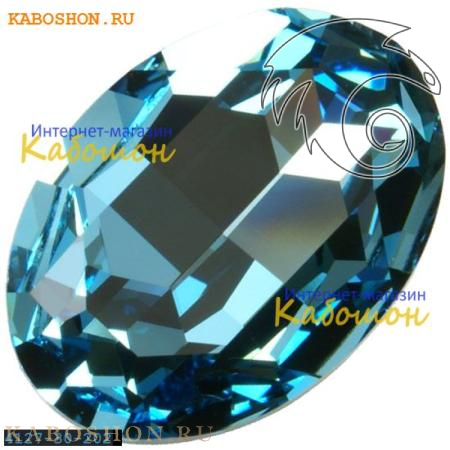 Swarovski Fancy stone 30x22 мм Aquamarine 4127-30-202