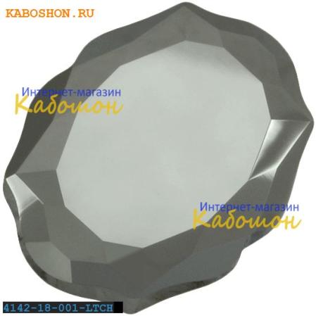 Swarovski 4142 Baroque Mirror 18х14 мм Crystal Light Chrome