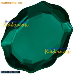 Swarovski 4142 Baroque Mirror 18х14 мм Emerald