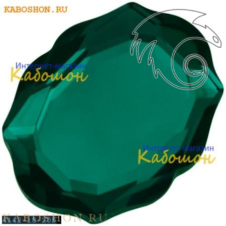 Swarovski 4142 Baroque Mirror 18х14 мм Emerald 4142-18-205