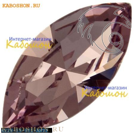 Swarovski Navette Fancy stone 15х7 мм Crystal Antique Pink 4228-15-001-ANTP