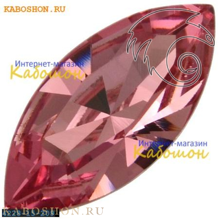 Swarovski Navette Fancy stone 15х7 мм Rose 4228-15-209