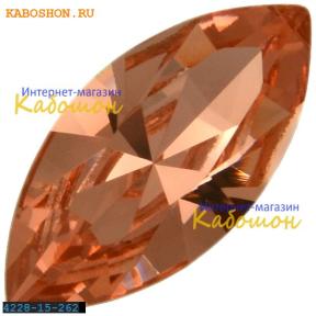 Swarovski Navette Fancy stone 15х7 мм Rose Peach