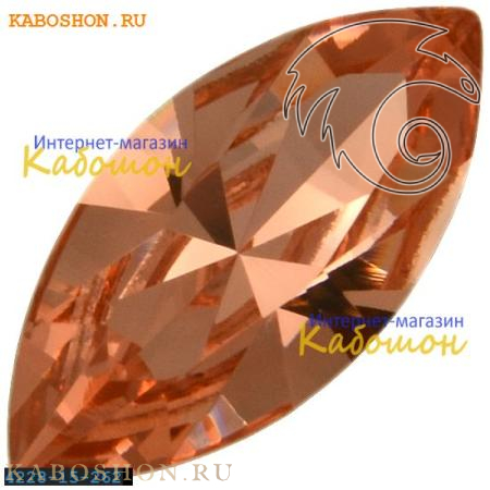 Swarovski Navette Fancy stone 15х7 мм Rose Peach 4228-15-262