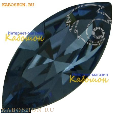 Swarovski Navette Fancy stone 15х7 мм Denim Blue 4228-15-266