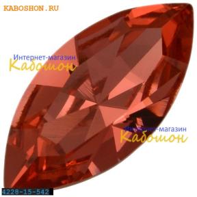 Swarovski Navette Fancy stone 15х7 мм Padparadscha