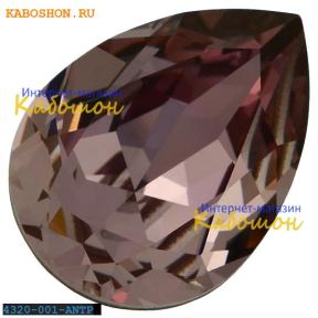 Swarovski Pear Fancy stone 14х10 мм Crystal Antique Pink