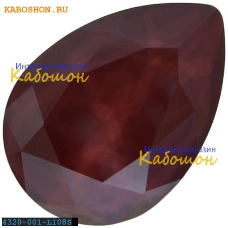 Swarovski Pear Fancy stone 18х13 мм Crystal Dark Red