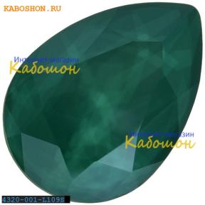 Swarovski Pear Fancy stone 14х10 мм Crystal Royal Green