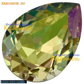 Swarovski Pear Fancy stone 14х10 мм Crystal Luminous Green